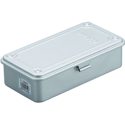 TRUSCO T-190SV Trunk Type Tool Box, Silver, 7.0 x 