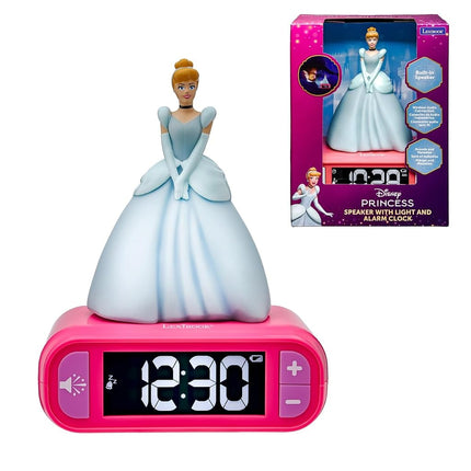 LEXIBOOK, Disney Princess Nightlight Alarm Clock, RL800DP