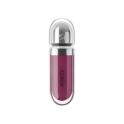 Kiko MILANO - 3d Hydra Lip Gloss 30 Softening Lipgloss for a 3D look | Deep Purple Color | Non-Comedogenic | Professional Makeup