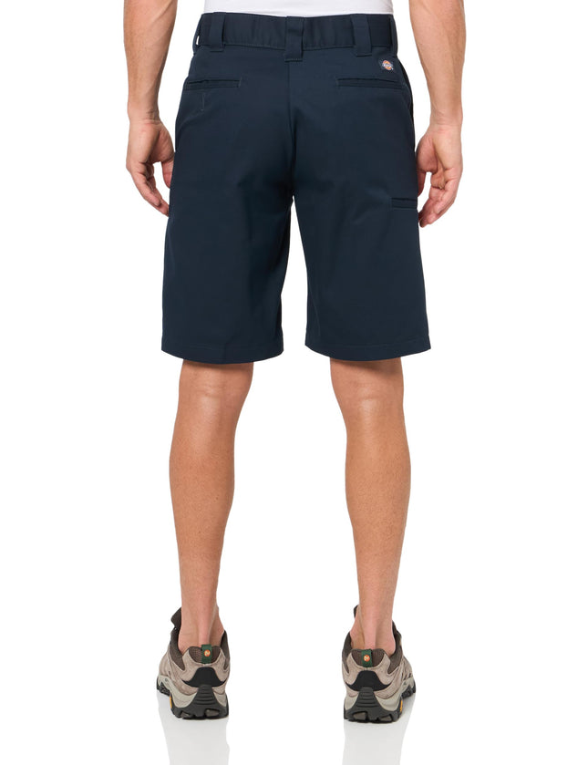Dickies Pantalones Cortos de Trabajo Holgados para Hombre, Azul Marino Oscuro, Talla 32 Regular