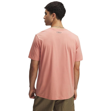 Under Armour Men's Sportstyle Colorblock T-Shirt, (697) Canyon Pink / / Black, XXL
