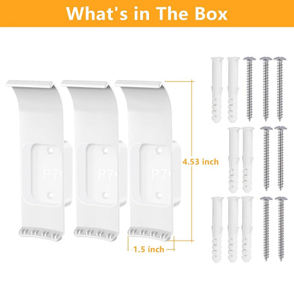 Wall Mount Bracket for eero Pro 7 Router (3 Pack)