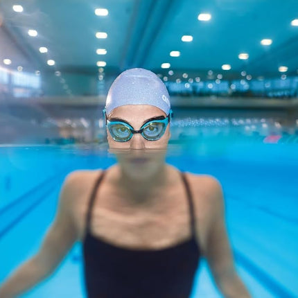 Arena Air Bold Swipe Mirror Goggles - Silver/Dark Olive