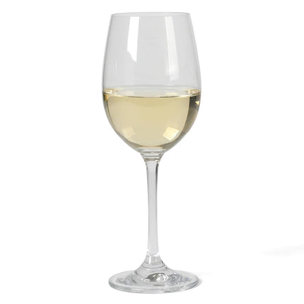 Martha Stewart Vivica 14 OZ Stemmed 4 Pack White Wine Glass Set