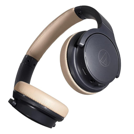 Audio-Technica ATH-S220BTNBG Wireless Headphones - Navy/Beige