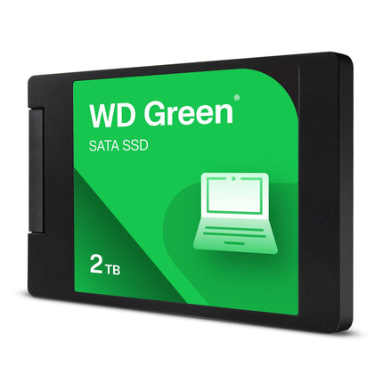 Western Digital WD Green SATA 2TB, Hasta 545MB/s, 2.5"/7mm, 3 años de garantía, Unidad de estado sólido interna (WDS200T5G0A-00CPT0)