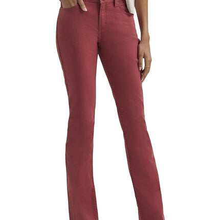 Lee Women's Legendary Mid Rise Bootcut Jean, Washe