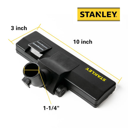 Stanley 13-1505 Universal Floor Brush for Wet/Dry Vacuums with a 1.25" Hose