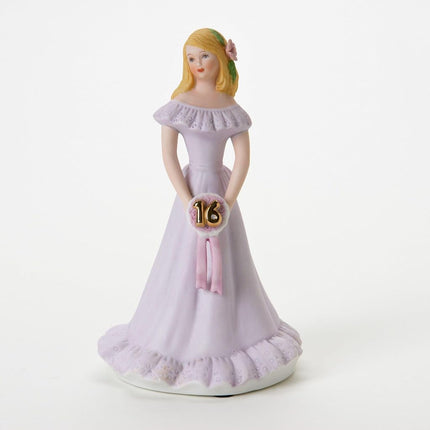 Enesco Growing Up Girls “Blonde Age 16” Porcelain 