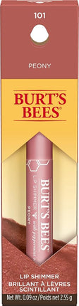 Burt's Bees Peony Lip Shimmer, 100% Natural Origin