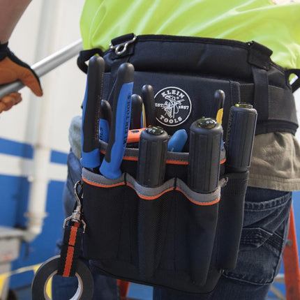 Klein Tools 5241 Bolsa para herramientas Tradesman Pro de 6 bolsillos