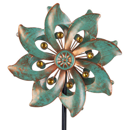 DREAMYSOUL Outdoor Wind Spinner 37 Inch, Metal Gar