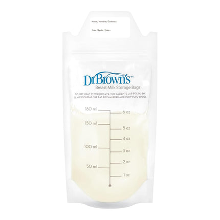 Dr. Brown's Breastmilk Storage Bag, 50 Count