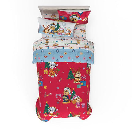 Paw Patrol Holiday & Christmas Soft Comforter and 