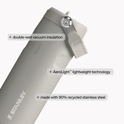 Stanley IceFlow Aerolight Flip Straw Bottle 2.0 1g Ash