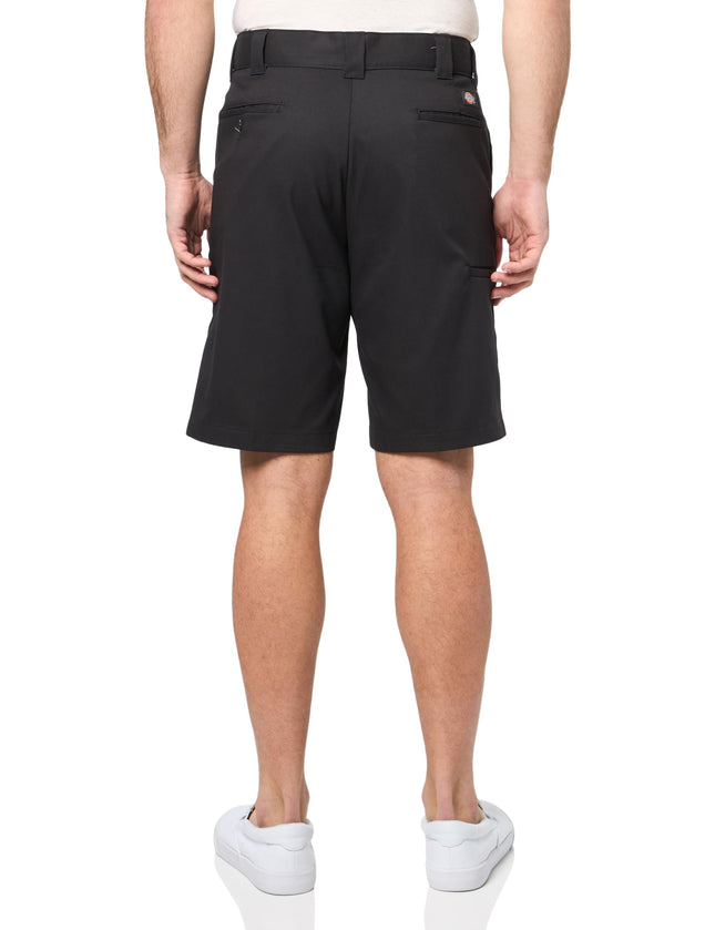 Dickies Mens Relaxed Fit Work Shorts, Black, 34 Regular