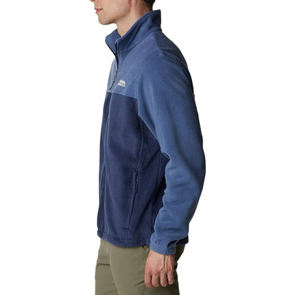 Columbia Mens Steens Mountain 2.0 Full Zip Fleece Jacket, Dark Mountain/Collegiate Navy, L EU