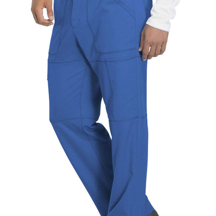 Pantalon de gommage cargo à braguette zippée pour homme Dickies Dynamix DK110 - Bleu - XXXL