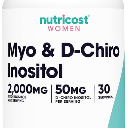 Nutricost Myo Inositol & D-Chiro Inositol for Wome