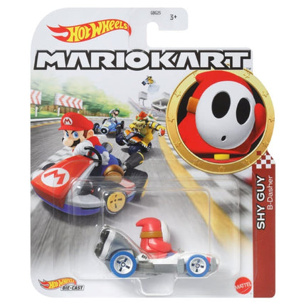 Hot Wheels Mario Kart Shy Guy [Ganador del Juguete del Año] B-Dasher