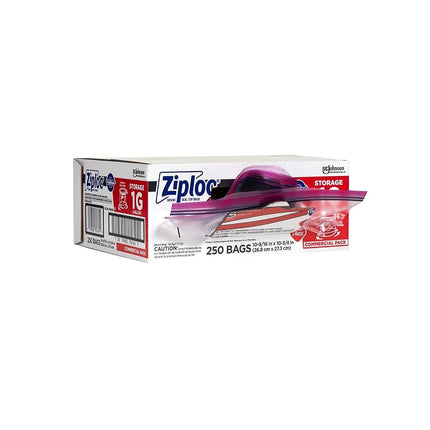 Ziploc Storage bag, gallon, 250 ct