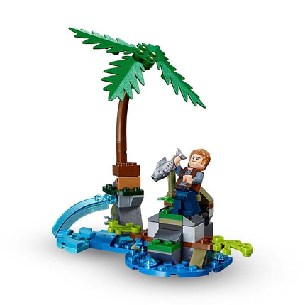 LEGO 75935 Jurassic World Enfrentamiento con el Baryonyx: La Caza del Tesoro, Set de Construcción con Dinosaurio y Buggy Todoterreno de Juguete