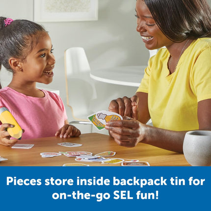 Learning Resources Unpack Your Day Conversation Kit - Social Emotional Learning Games for Kids Ages 5+, Conversation Starters for Kids,Educational Toys ,Birthday Gifts for Boys and Girls