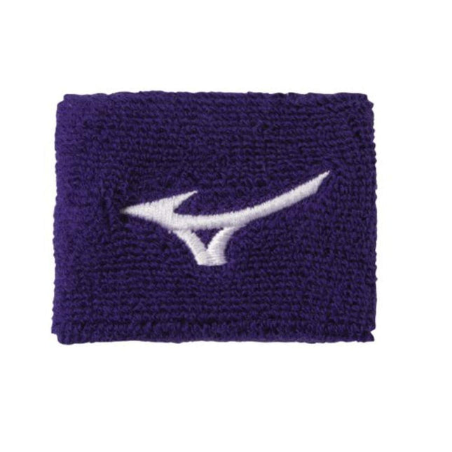 Mizuno 2" Wristband G2, Purple, ONE SIZE FITS ALL 
