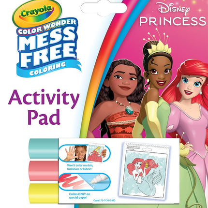 Crayola Disney Color Wonder Bundle (3-Pack), Dirt-Free Activity Pads and Markers, Toddler Colouring, Disney Gift for Kids, Age 3+