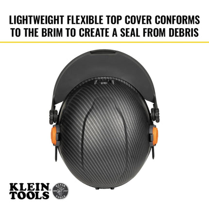 Klein Tools 60477 Tinted Replacement Face Shield Lens, Lightweight, Anti-Fog, for Klein Cap Style Hard Hat Shields Cat. Nos. 60472 and 60473