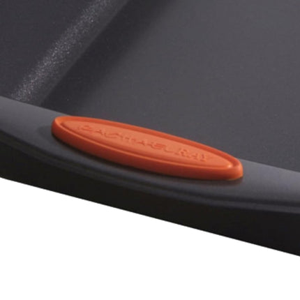Rachael Ray Oven Lovin' Rectangle Nonstick Bakeware 9-Inch-by-13-Inch Cake Pan, Orange