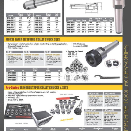 HHIP 3700-0120 Drill Chuck Arbor, MT4 to Jt5