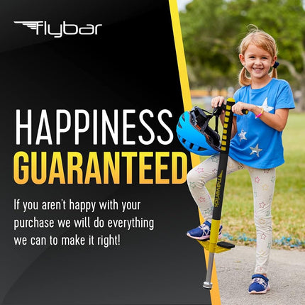 Flybar Maverick Pogo Stick for Kids Ages 5+, 40 to 80 Pounds, Perfect for Beginners, Easy Grip Handles, Anti-Slip Pegs, Outdoor Toys for Boys and Girls