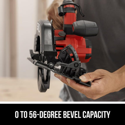 Brushless 20V BL 7-1/4'' Circular Saw Kit w/4.0Ah & PWRJump