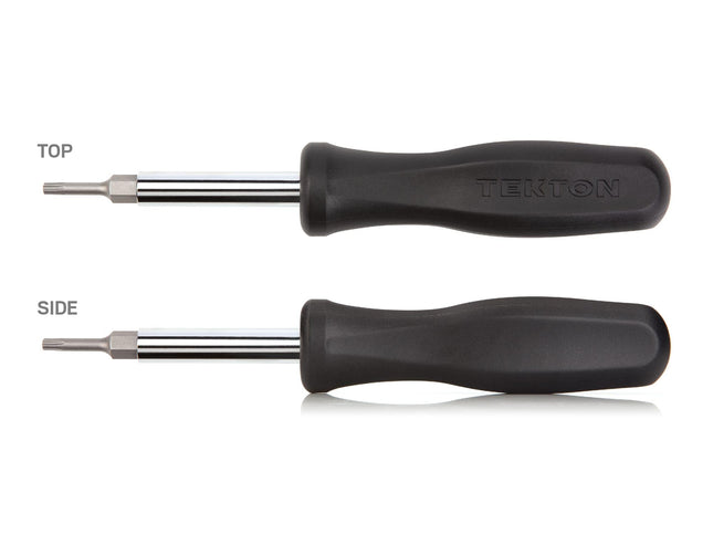 TEKTON 6-in-1 Multi-Bit Driver Set, 4-Piece (Phillips, Slotted, Torx, Square) | DMS91002