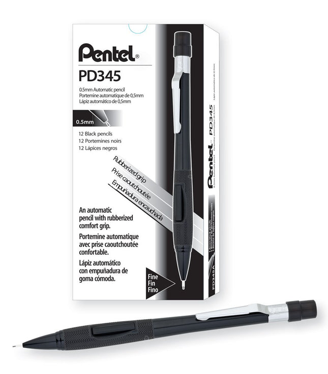 Clic Mechanical Pencil, 0.5mm Point Size, Black Ba