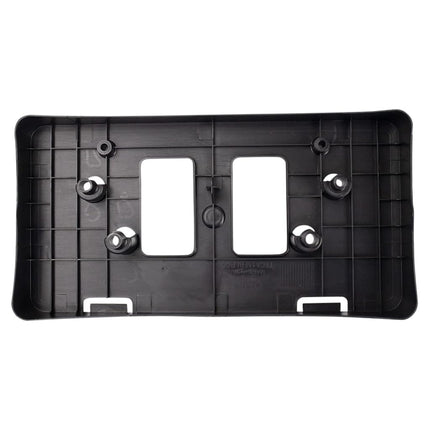 TRQ Front License Plate Bracket Black Compatible with 2015-2017 Toyota Camry