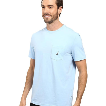 Nautica Men's V41050 T Shirt, Blue (Noon Blue), XXL UK