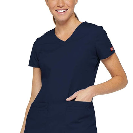 Dickies Women's EDS Signature Scrubs Jr. Fit V-Nec