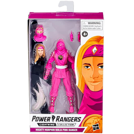 Hasbro Mighty Morphin Power Rangers Lightning Collection Actionfigur Ninja Pink Ranger 15 cm