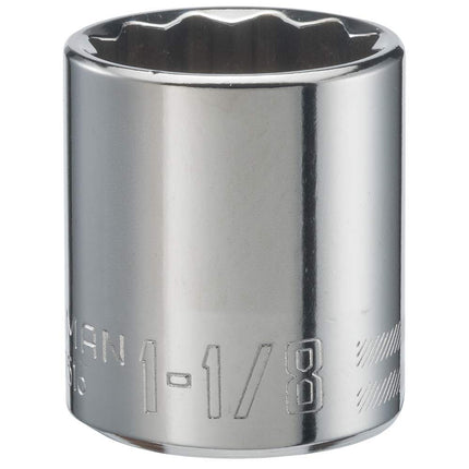 CRAFTSMAN Shallow Socket, SAE, 1/2" Drive, 1-1/8", 12-Point (CMMT47516)