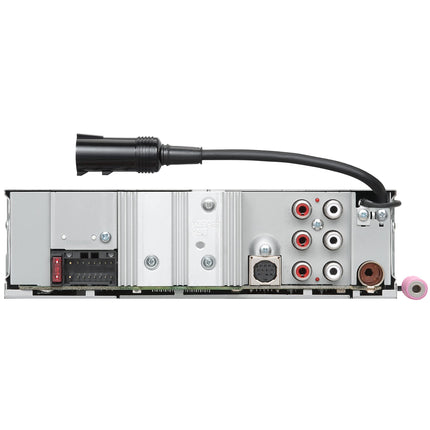 Receptor multimedia digital marino Kenwood KMR-M328BT con Alexa y Bluetooth integrado (NO reproduce CD)