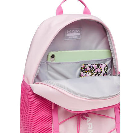 Under Armour Hustle Sport 6.0 Backpack, (647) Prime Pink / Pink Frenzy / White, One size, Hustle Sport 6.0 Backpack