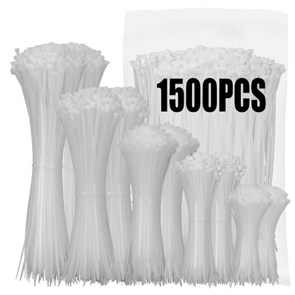 XINGO Cable Zip Ties Heavy Duty, Premium Nylon Pla