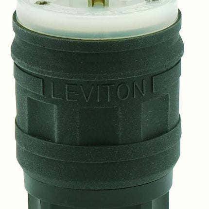 Leviton Straight Blade Plug, 15 Amp, 125 Volt, Ind