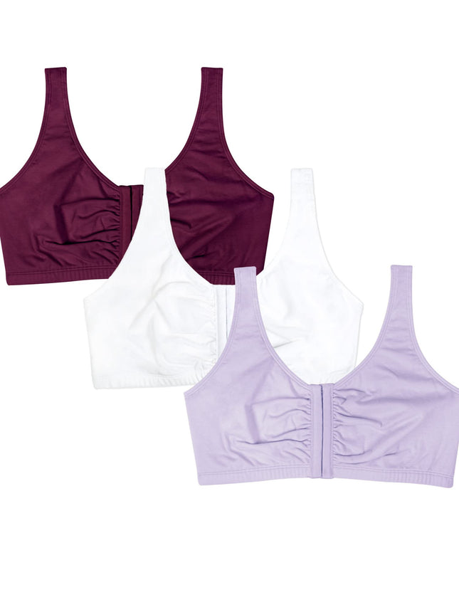 Fruit of the Loom Women's Front Close Builtup Spor