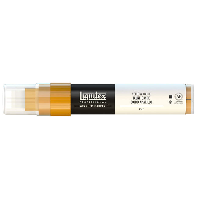 Liquitex Professional Wide Paint Marker, Yellow Ox