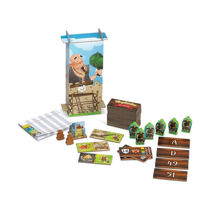 Blue Orange Games | Kingdomino Age of Giants Expansion | Add More Interaction, Challenge, and a 5th Player | 2-5 Players, Ages 8+
