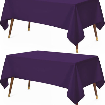 Utopia Kitchen Rectangle Tablecloth, 2-Pack 60 x 1