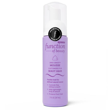 FUNCTION OF BEAUTY Zero Gravity Styling Mousse, 7 